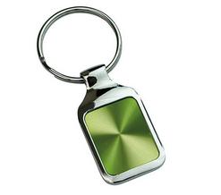 Schlüsselanhänger quadratisch grün