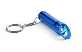 Taschenlampe mit Flaschenöffner blau
