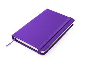 Notizbuch A6 violett
