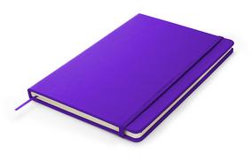 Notizbuch A5, 80 Blatt violett