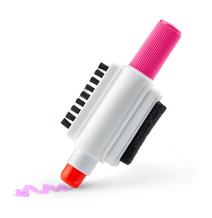 TRIO-Set: Markierstift, Reiniger und Pinsel für Computer - rosa