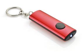 Taschenlampe-Schlüsselanhänger rot